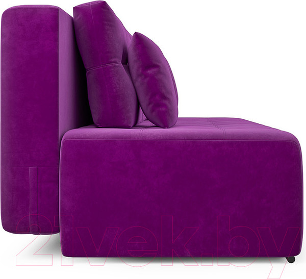 Изображение товара Диван Mebel-Ars Еврокнижка Марсель №4 (фиолетовый)