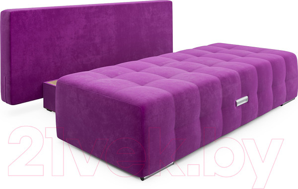 Изображение товара Диван Mebel-Ars Еврокнижка Марсель №4 (фиолетовый)
