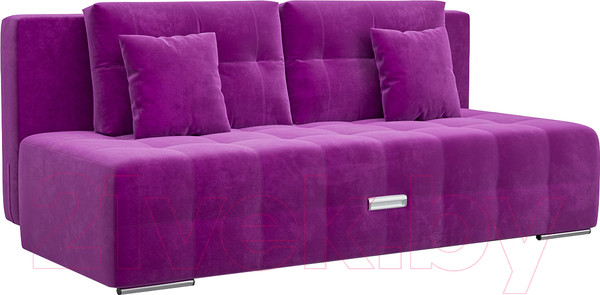 Изображение товара Диван Mebel-Ars Еврокнижка Марсель №4 (фиолетовый)