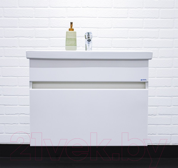 Изображение товара Тумба под умывальник Айсберг Фостер 70/Maria 70 Классик В1 DA3010T (с одним ящиком)
