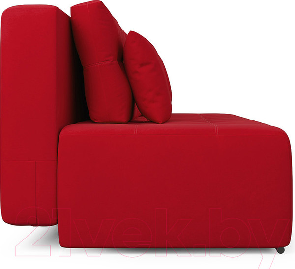 Изображение товара Диван Mebel-Ars Еврокнижка Марсель №4 (кордрой красный)