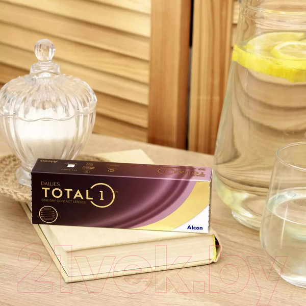 Изображение товара Комплект контактных линз Dailies Total 1 Sph-1.75 R8.5 D14.1 (30шт)