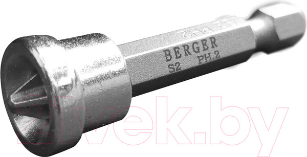 Изображение товара Набор бит BERGER PH2x50мм S2 / BG2423 (2шт)