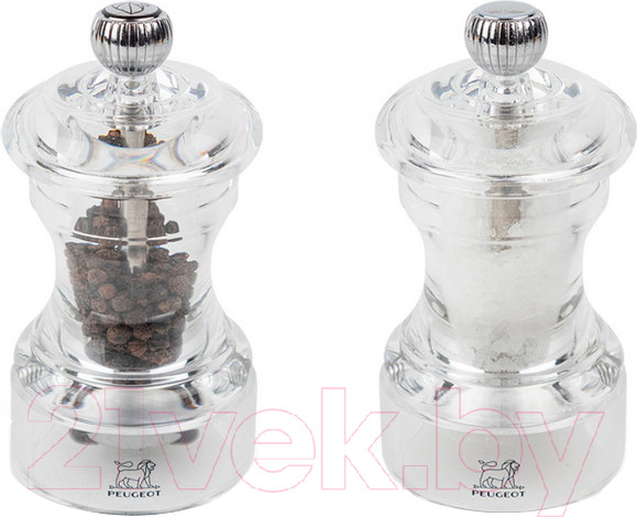 Изображение товара Набор мельниц для специй Peugeot Bistro 2/41687 (прозрачный)