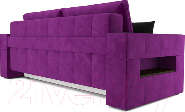 Изображение товара Диван Mebel-Ars Еврокнижка Венеция (фиолетовый)