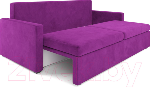 Изображение товара Диван Mebel-Ars Еврокнижка Поло (фиолетовый)