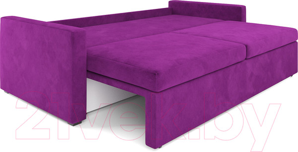 Изображение товара Диван Mebel-Ars Еврокнижка Поло (фиолетовый)