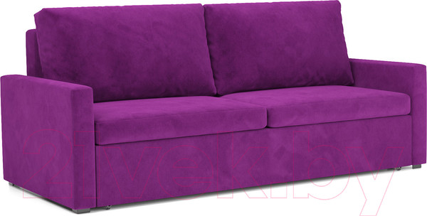 Изображение товара Диван Mebel-Ars Еврокнижка Поло (фиолетовый)