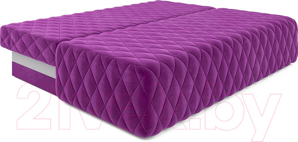 Изображение товара Диван Mebel-Ars Еврокнижка Роял (фиолетовый)