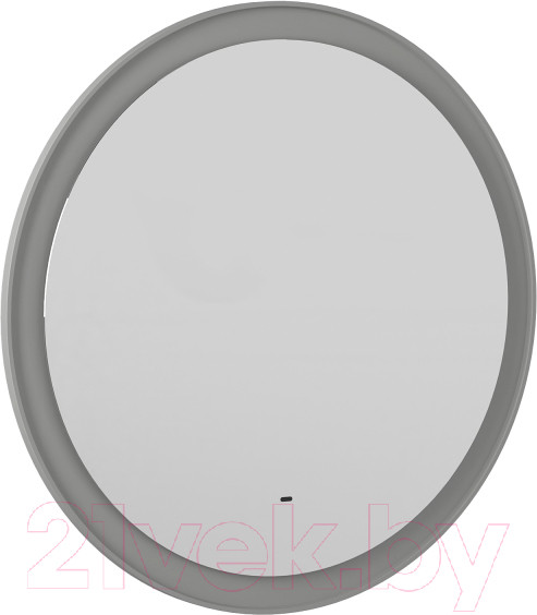 Изображение товара Зеркало Briz Прато Лайт 80 / 240 01-49080-00 00 ЛТ (с подсветкой и подогревом, светло-серый матовый)