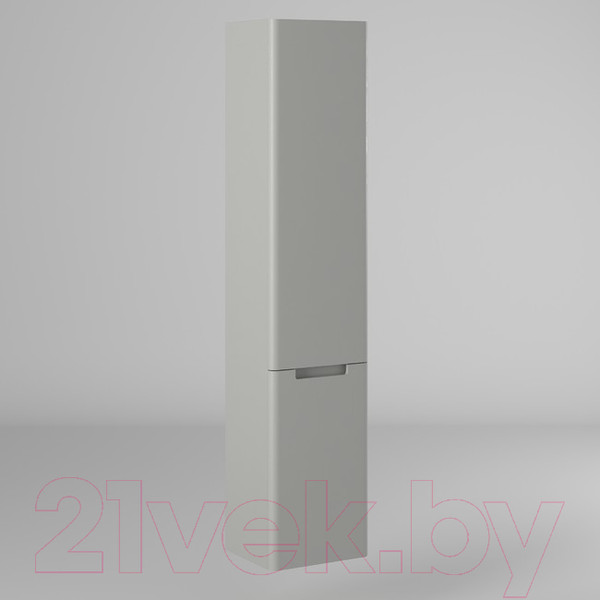 Изображение товара Шкаф-пенал для ванной Briz Прато Лайт 35 с б/к R / 240 04-06к35-00 02 ЛТ (светло-серый матовый)