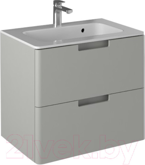 Изображение товара Тумба с умывальником Briz Прато Лайт 70 / 240 03-18070-16 00 ЛТ (светло-серый матовый)