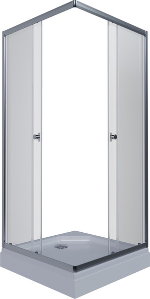 Изображение товара Душевой уголок Triton Вента 80x80 (хром, с поддоном)