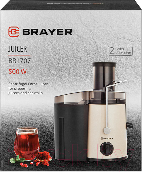 Изображение товара Соковыжималка электрическая Brayer BR1707