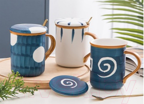 Изображение товара Кружка с ложкой MONAMI SET-102