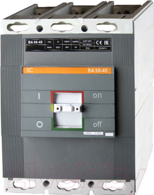Изображение товара Выключатель автоматический КС ВА 58-40 3P 800A 415VAC 50kA / 84161