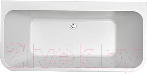 Изображение товара Ванна акриловая Aquatek Элегия 170x75 AQ-113775Wt (с ножками и сливом)
