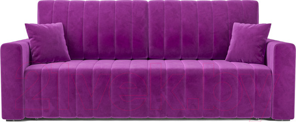 Изображение товара Диван Mebel-Ars Еврокнижка Лондон (фиолетовый)