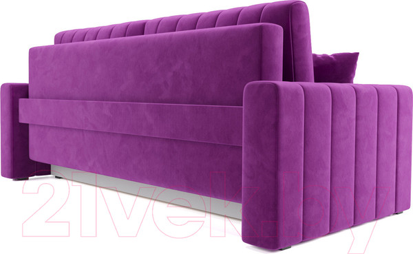 Изображение товара Диван Mebel-Ars Еврокнижка Лондон (фиолетовый)