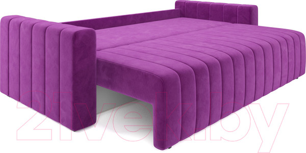 Изображение товара Диван Mebel-Ars Еврокнижка Лондон (фиолетовый)