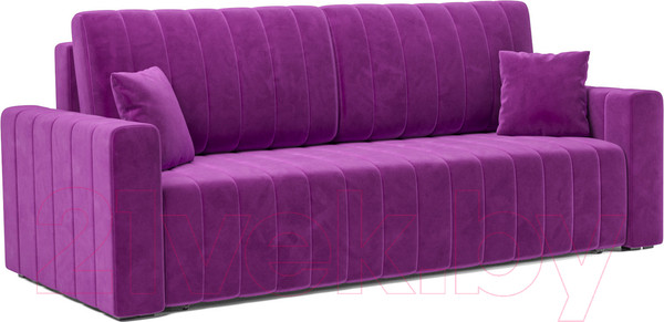 Изображение товара Диван Mebel-Ars Еврокнижка Лондон (фиолетовый)
