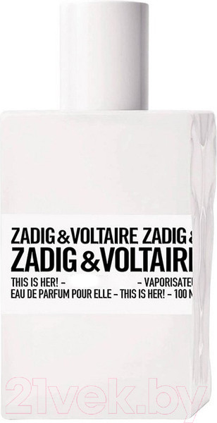 Изображение товара Парфюмерная вода Zadig & Voltaire This Is Her! (50мл)