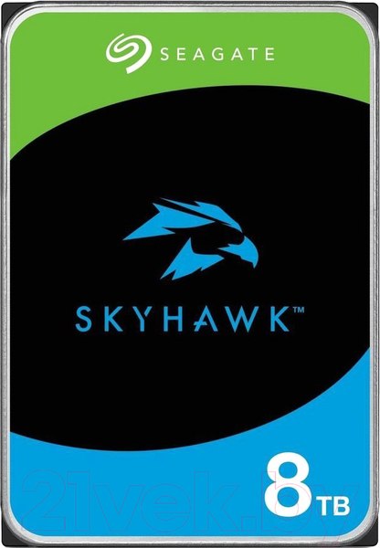 Изображение товара Жесткий диск Seagate SkyHawk 8TB (ST8000VX010)