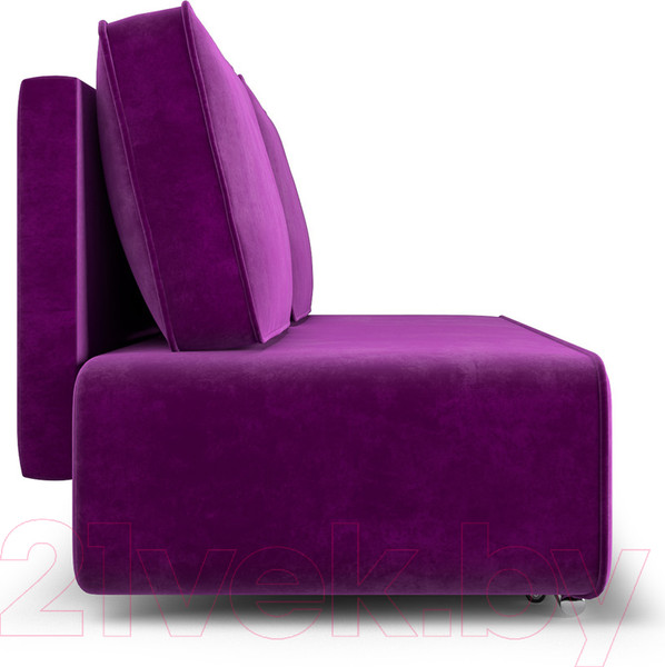 Изображение товара Диван Mebel-Ars Еврокнижка Марк (фиолетовый)