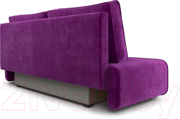 Изображение товара Диван Mebel-Ars Еврокнижка Марк (фиолетовый)