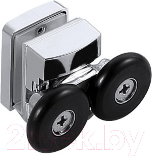 Изображение товара Душевой уголок Aquatek 90x90 / AQ ARI RO 09020BL (черный/прозрачное стекло)