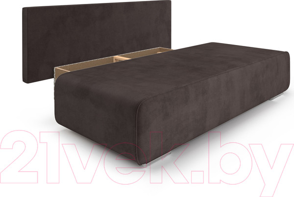 Изображение товара Диван Mebel-Ars Еврокнижка Марк (кордрой коричневый)