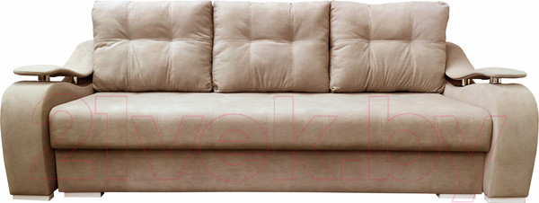Изображение товара Диван Bobrovmebel Влада 8/3 раскладной (микровелюр симпл 42 бежевый)