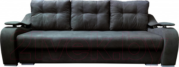 Изображение товара Диван Bobrovmebel Влада 8/3 раскладной (микровелюр симпл 54 серый)