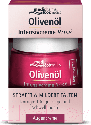 Изображение товара Крем для век Medipharma Cosmetics Olivenol Интенсив Роза (15мл)