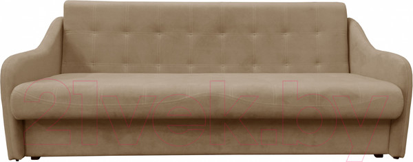 Изображение товара Диван Bobrovmebel Элит 15 раскладной (микровелюр симпл 42 бежевый)