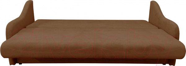 Изображение товара Диван Bobrovmebel Элит 15 раскладной (микровелюр симпл 45 коричневый)