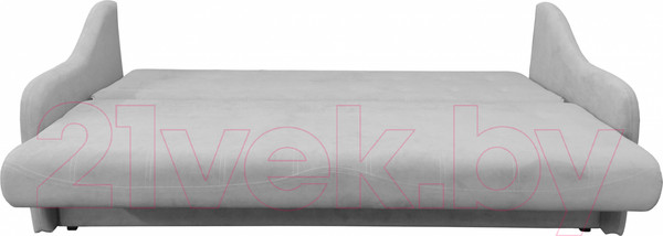 Изображение товара Диван Bobrovmebel Элит 15 раскладной (микровелюр симпл 30 светло-серый)