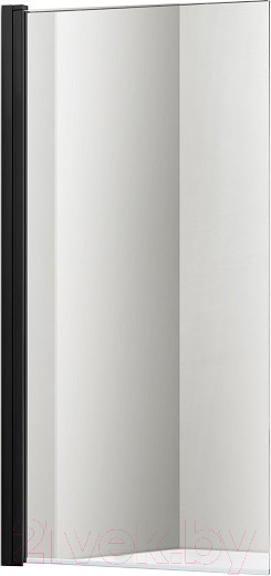 Изображение товара Стеклянная шторка для ванны Aquatek AQ DEL SBA 08015BL