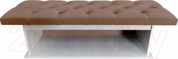 Изображение товара Банкетка Bobrovmebel Миранда 6 1.0 (микровелюр cимпл 45 коричневый)