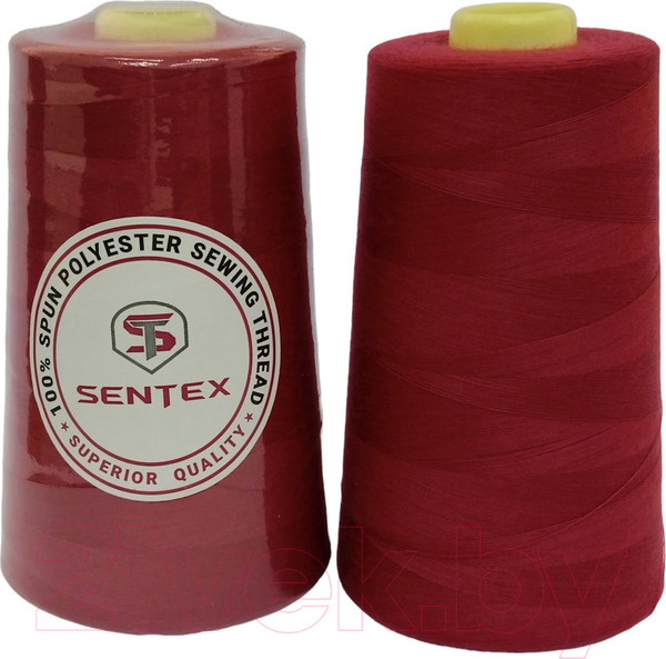 Изображение товара Набор швейных ниток Sentex 100% полиэстер 50/2 5000 ярдов 1067 (2шт)