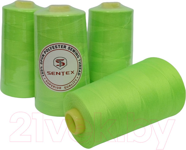 Изображение товара Набор швейных ниток Sentex 100% полиэстер 50/2 5000 ярдов 1087 (4шт)