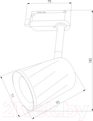 Изображение товара Трековый светильник Elektrostandard Joli 9W 4200K LTB19 (белый)