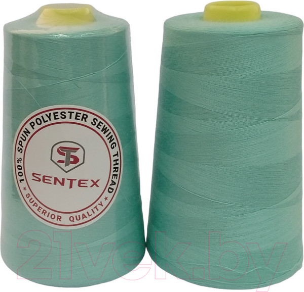 Изображение товара Набор швейных ниток Sentex 100% полиэстер 50/2 5000 ярдов 1100 (2шт)