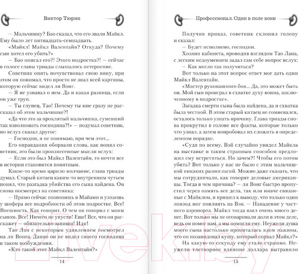 Изображение товара Книга АСТ Профессионал. Один в поле воин (Тюрин В.И.)