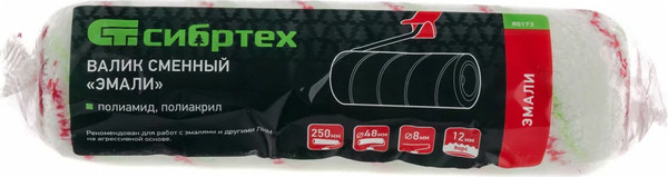 Изображение товара Ролик малярный СибрТех 80173