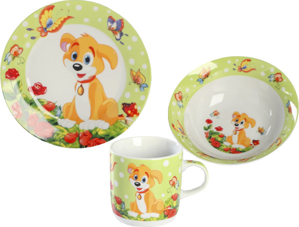 Изображение товара Набор столовой посуды Доляна Щенок / 3850490