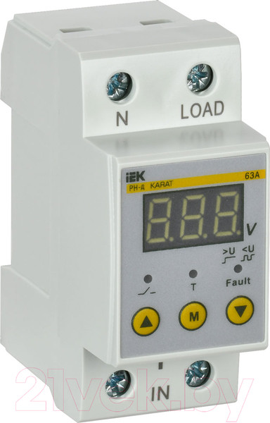 Изображение товара Реле напряжения IEK IVR21-1-63