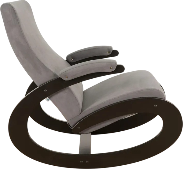 Изображение товара Кресло-качалка Glider Экси М (венге/серый Ultra Smoke)