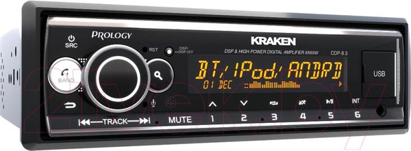 Изображение товара Бездисковая автомагнитола Prology CDP-8.3 Kraken