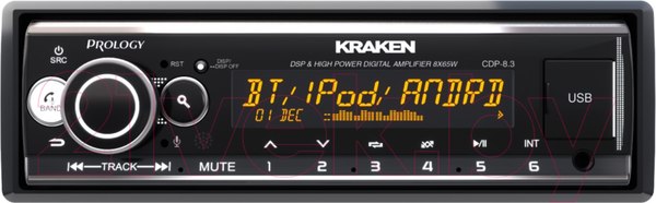 Изображение товара Бездисковая автомагнитола Prology CDP-8.3 Kraken